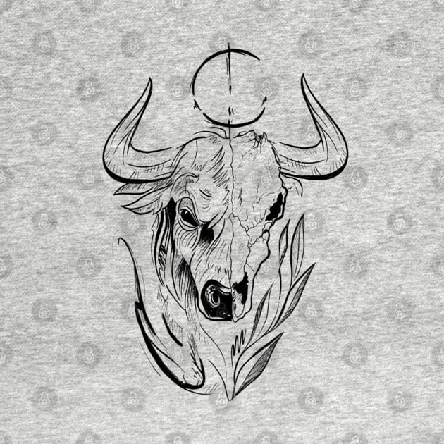 BullSkull by OktInk